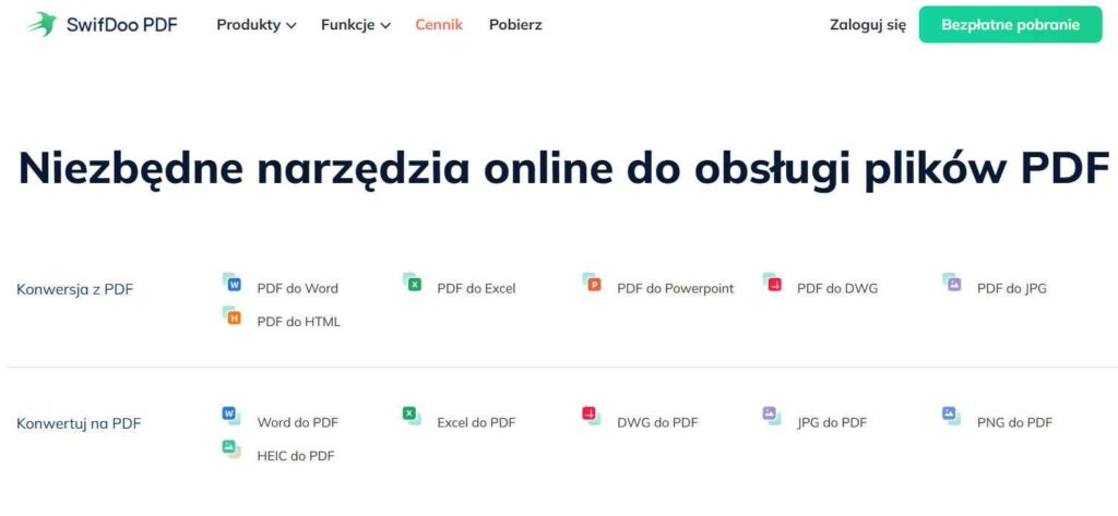 SwifDoo PDF - program do obsługi plików PDF