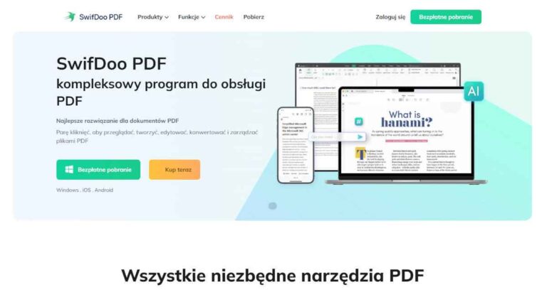 SwifDoo PDF - program do obsługi plików PDF