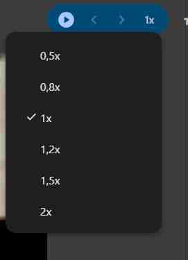 zmiana szybkości automatycznego czytania