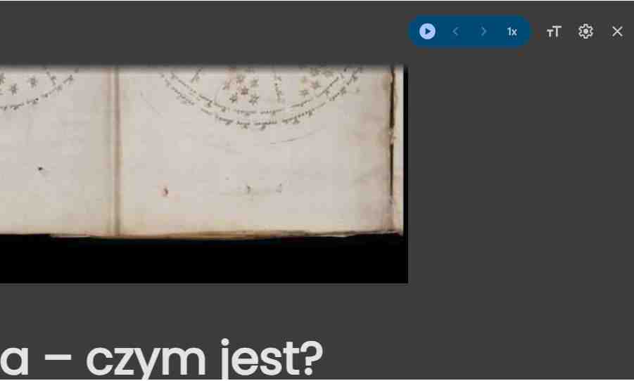 dostępne opcje w trybie czytania Google Chrome